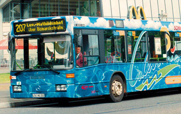 calevornia bus